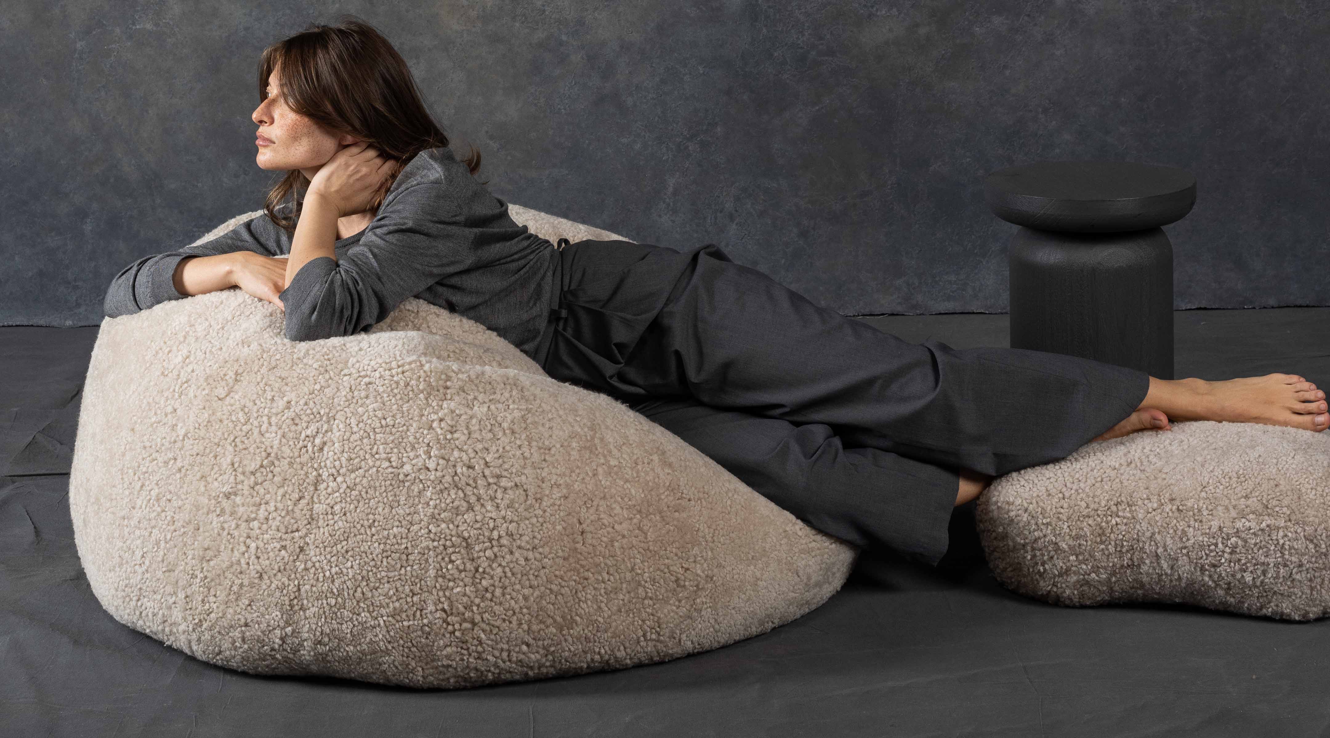 The Shaggy Bean Bag