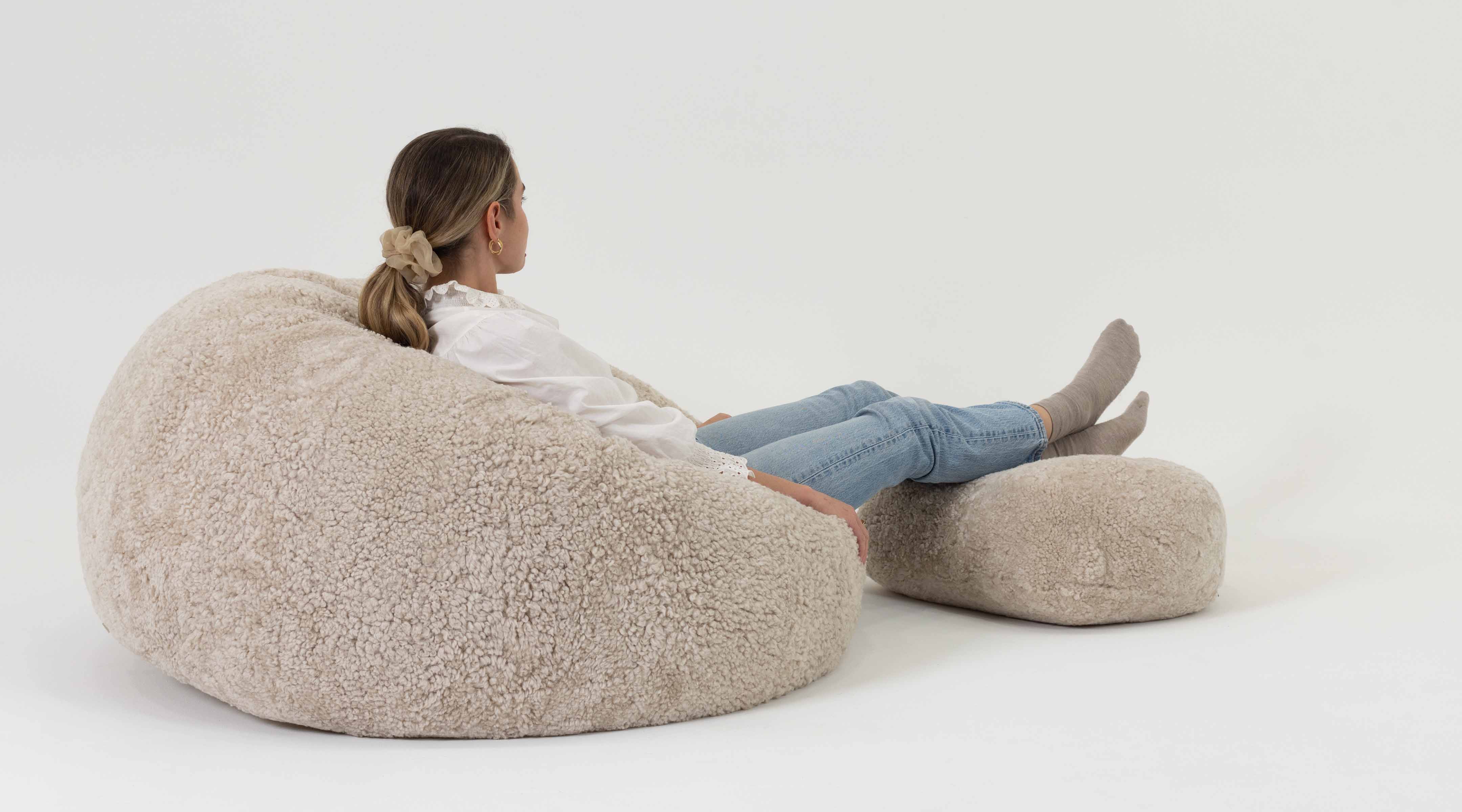 The Shaggy Bean Bag