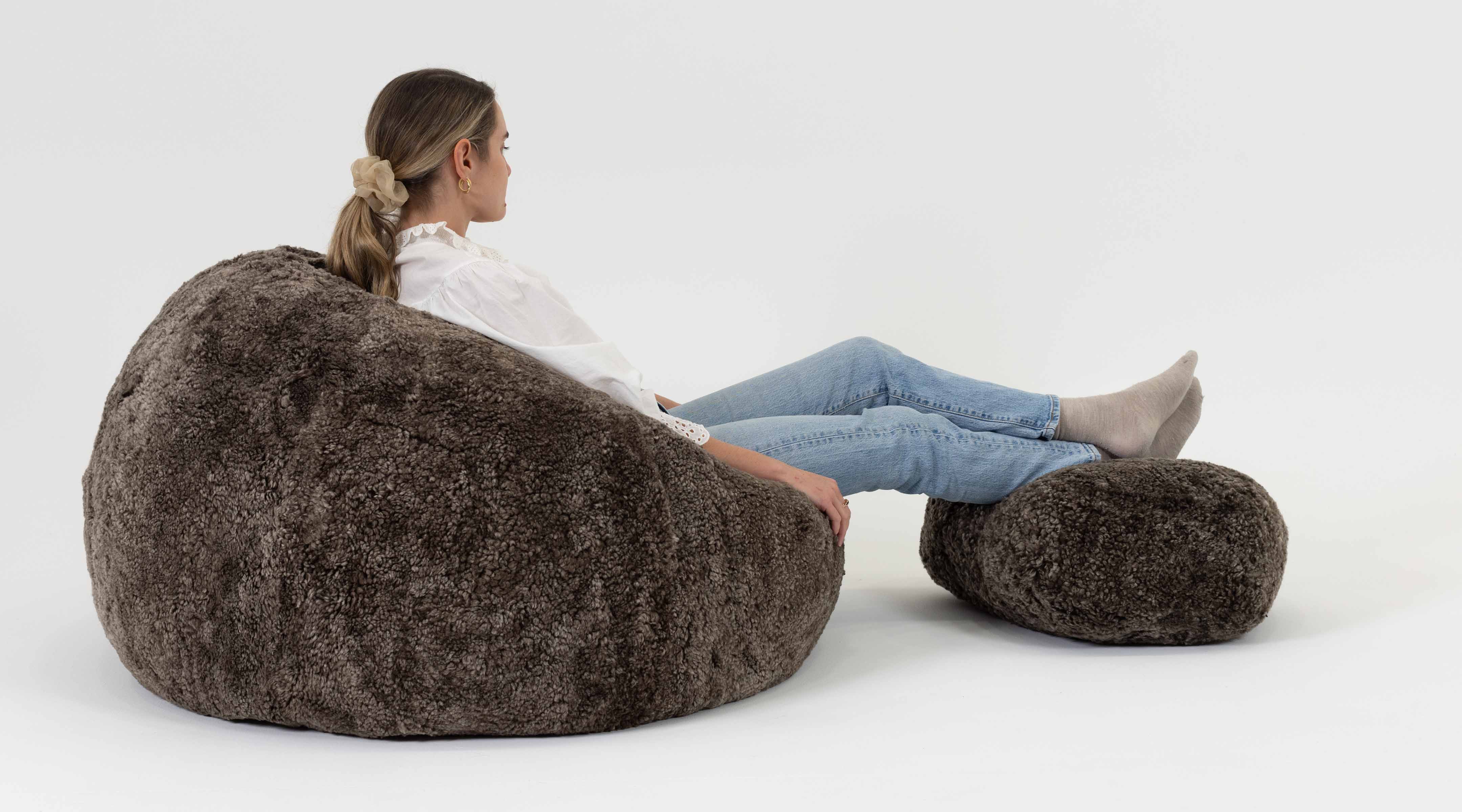 The Shaggy Bean Bag