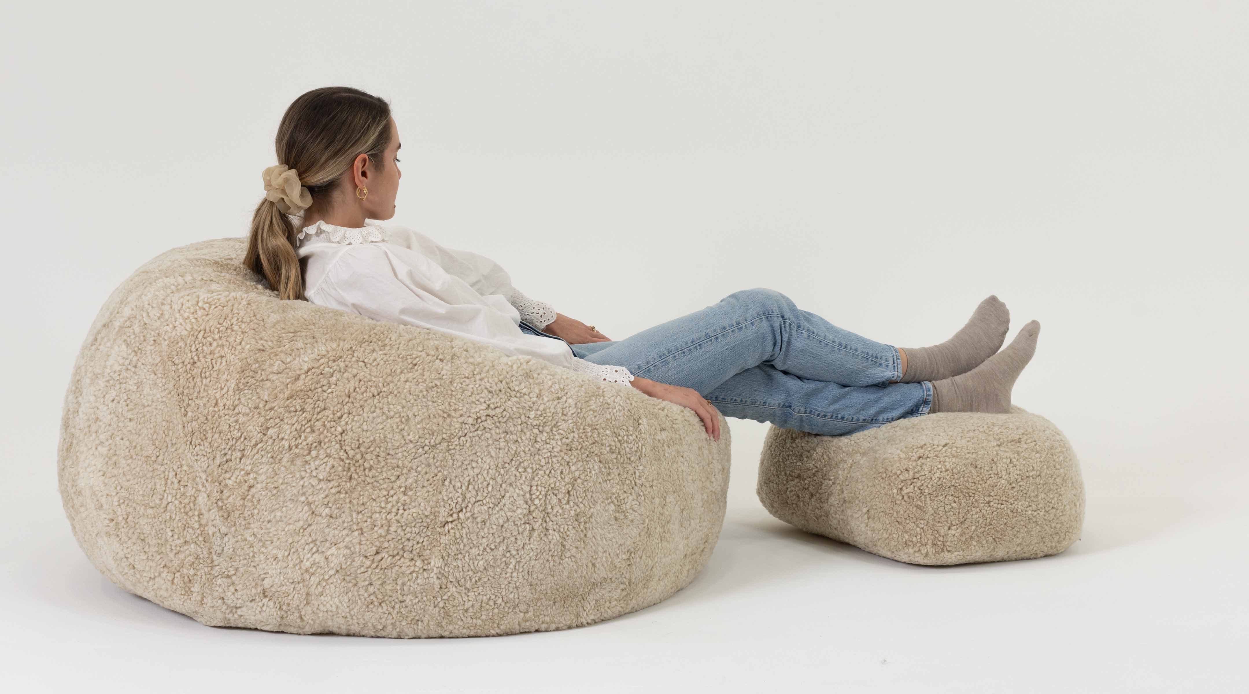 The Shaggy Bean Bag
