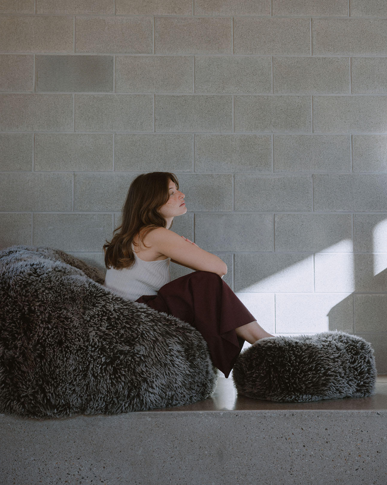 The Shaggy Bean Bag