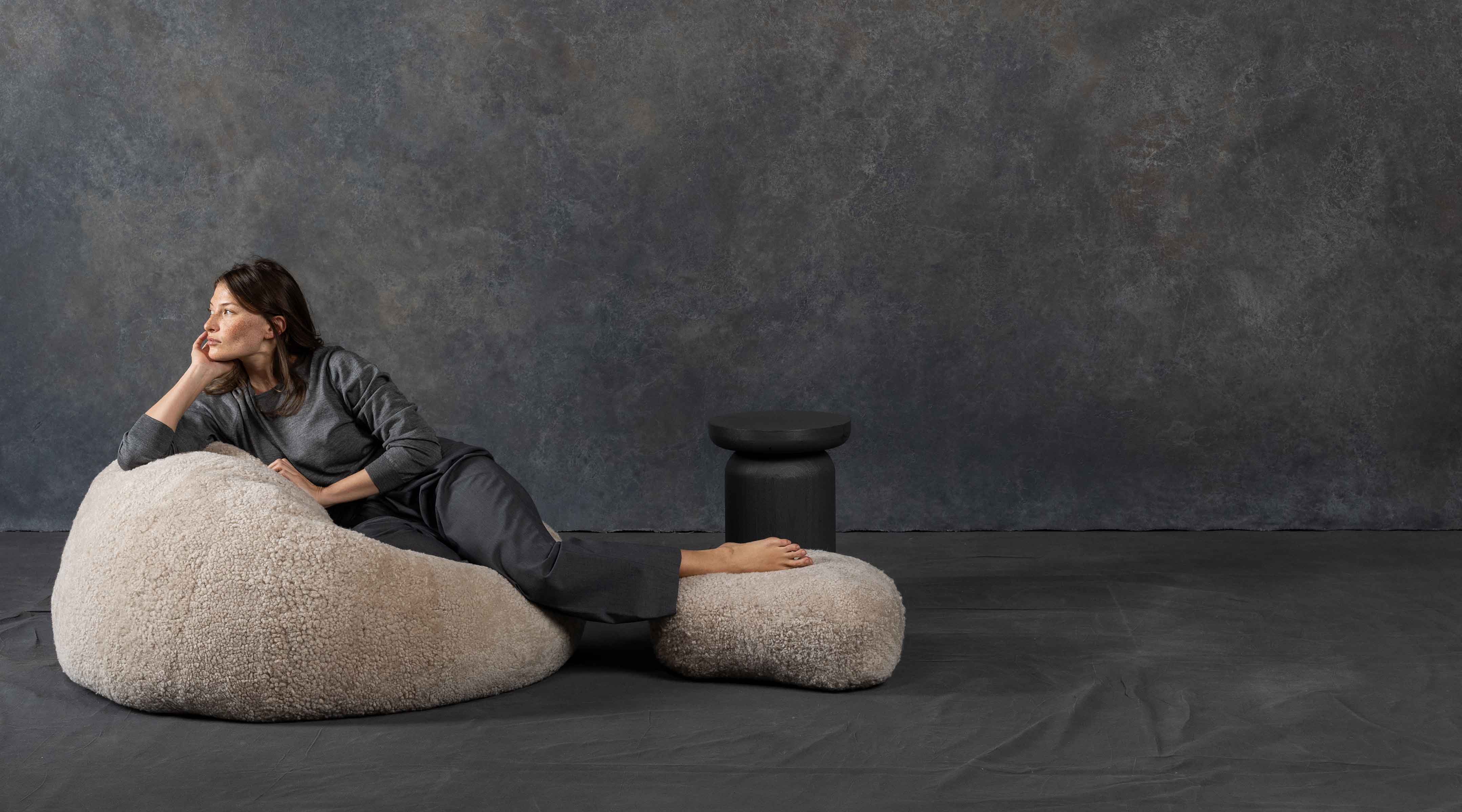 The Shaggy Bean Bag