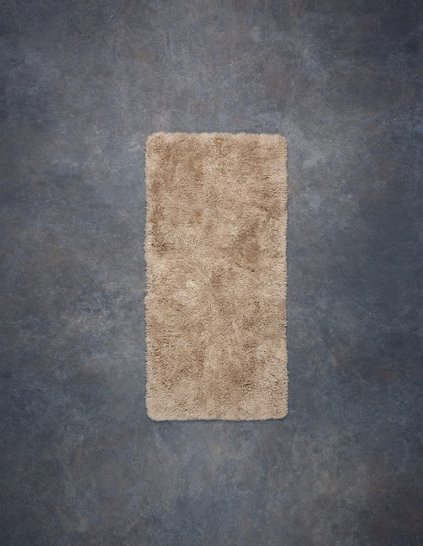 Extra Shaggy Wool / Small Rectangle 1.0x2.1m / Mt Gold