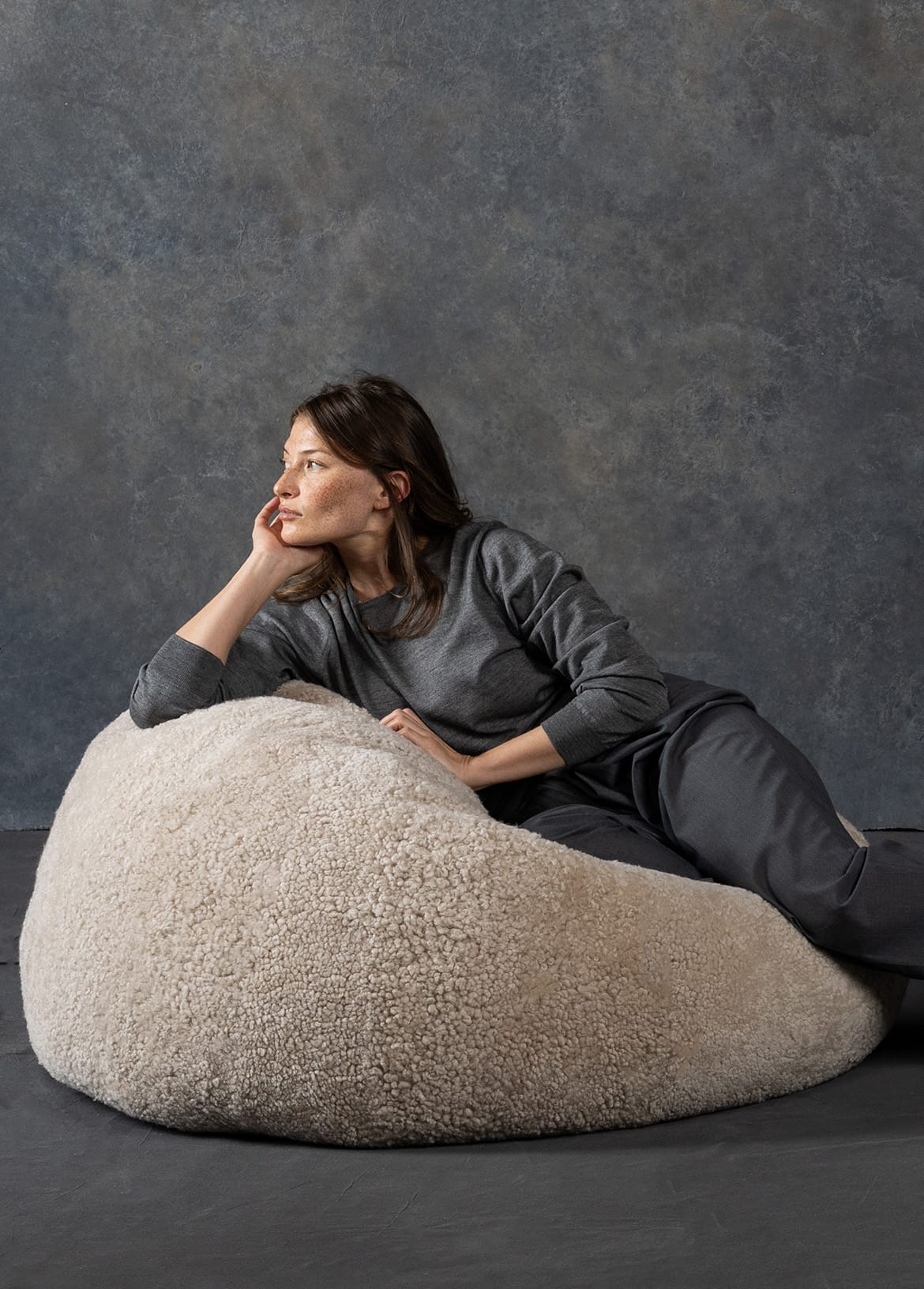 The Shaggy Bean Bag
