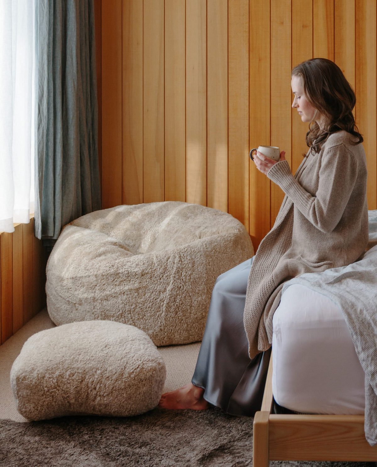 The Shaggy Bean Bag