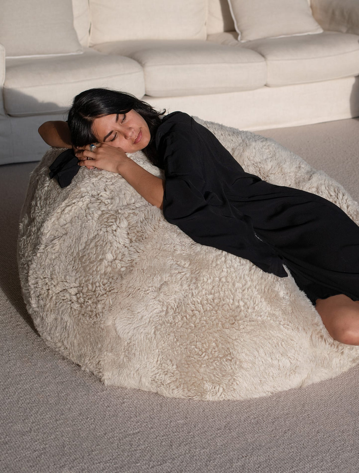 The Shaggy Bean Bag
