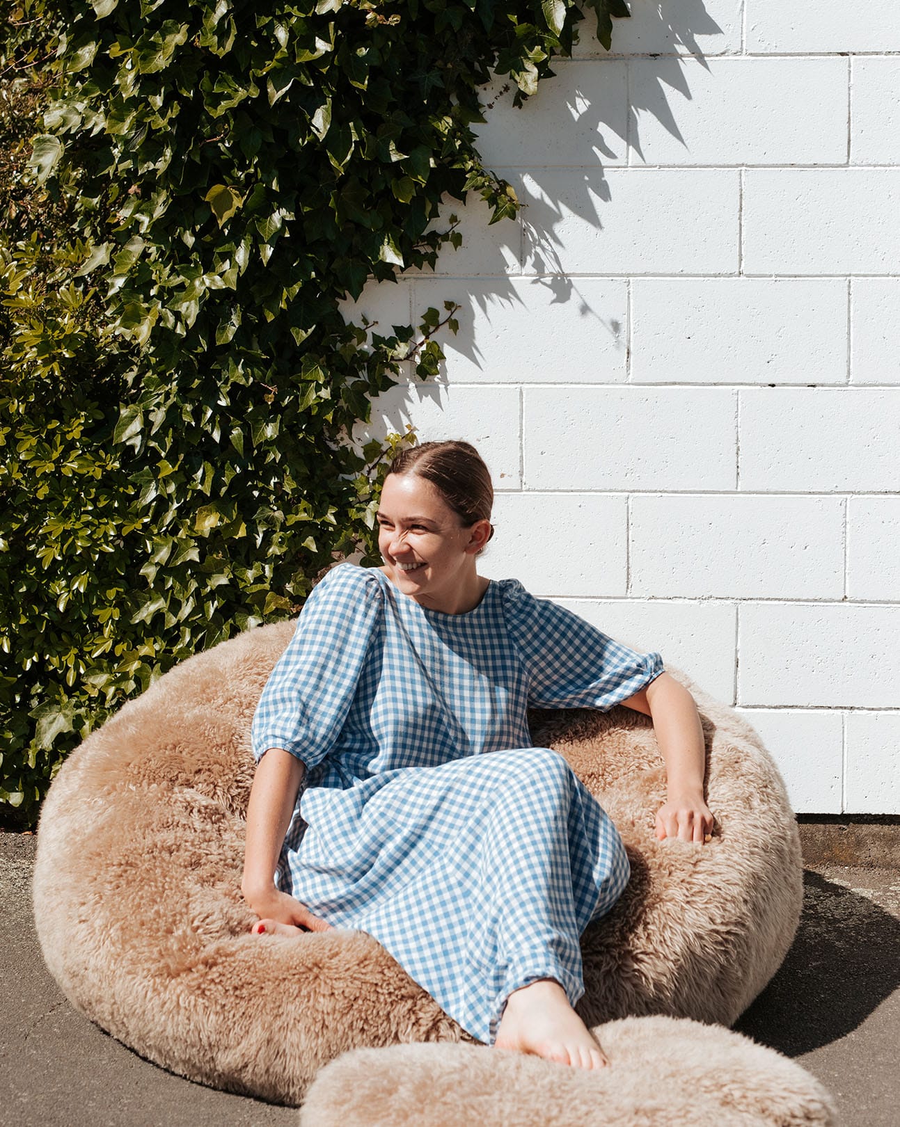 The Shaggy Bean Bag