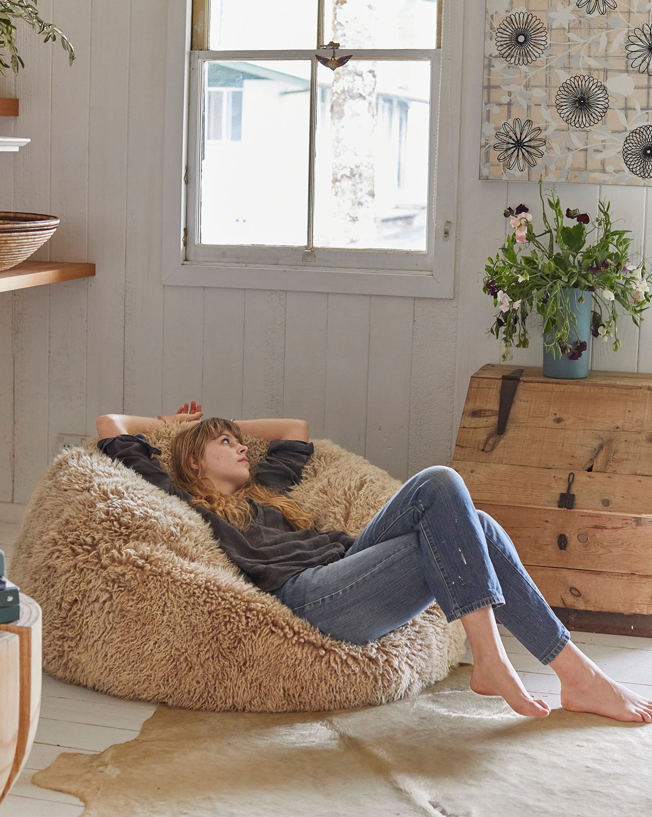 The Shaggy Bean Bag