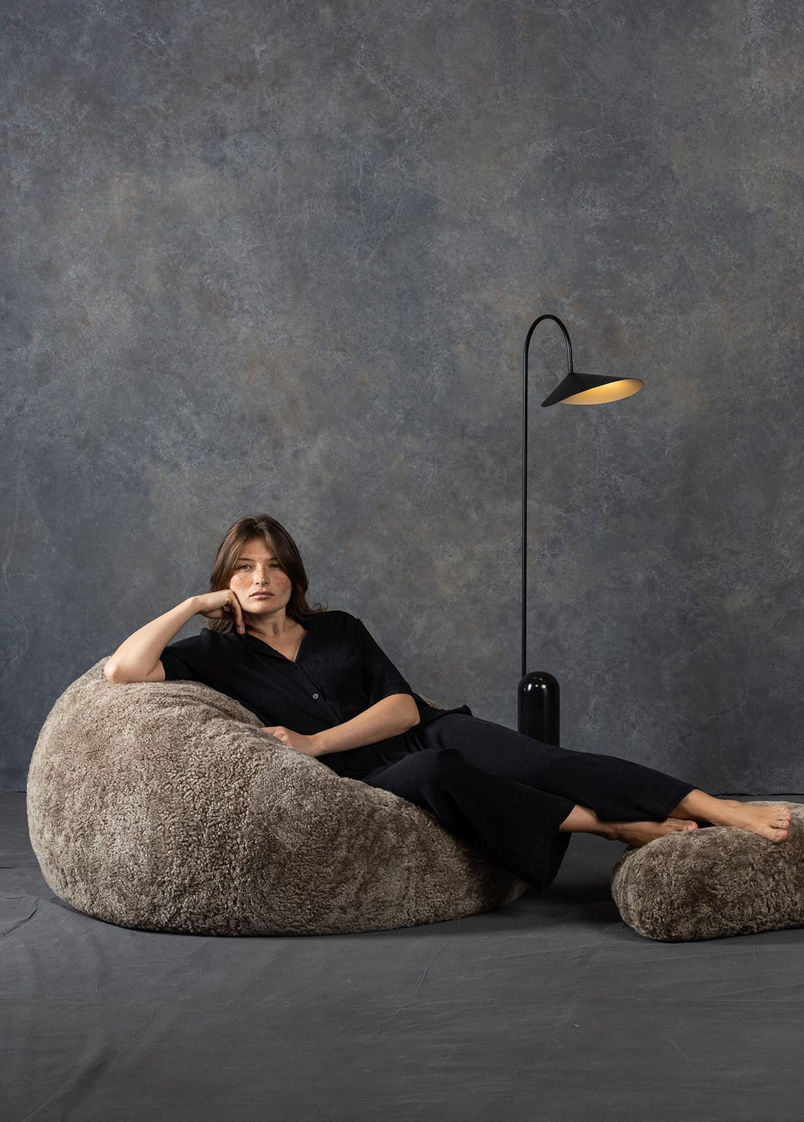 The Shaggy Bean Bag
