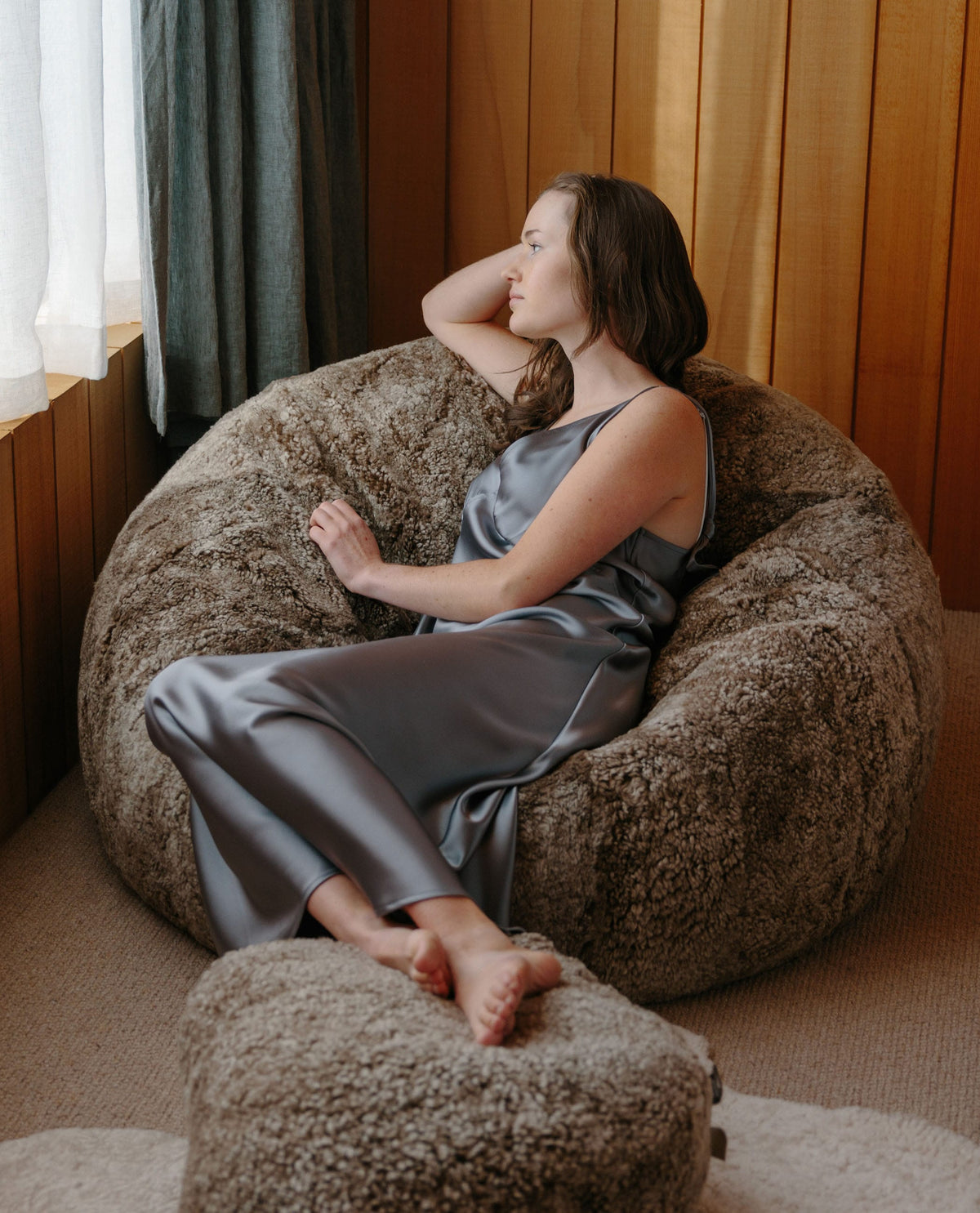 The Shaggy Bean Bag
