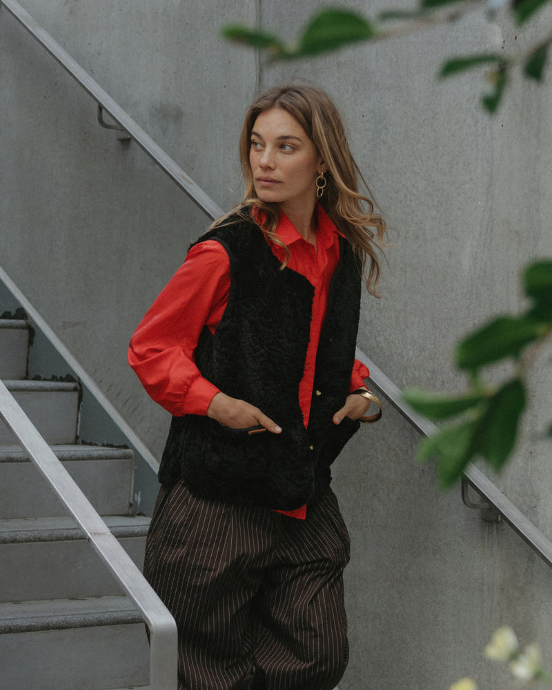 The Sheepskin Vest