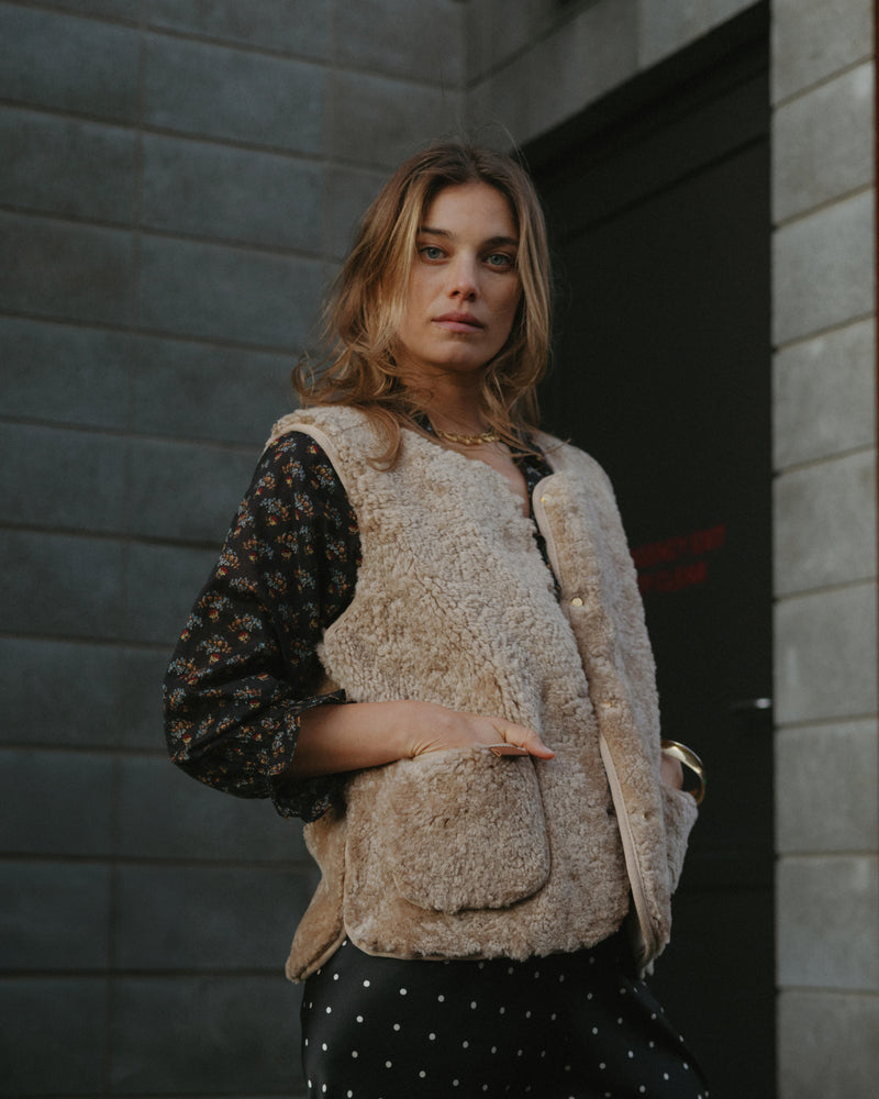 The Sheepskin Vest