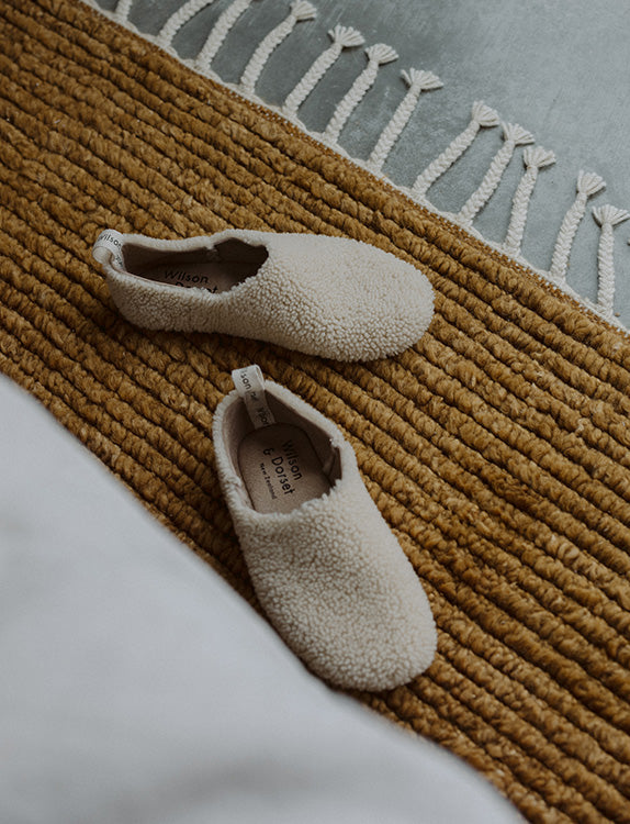 The Sheepskin Slippers