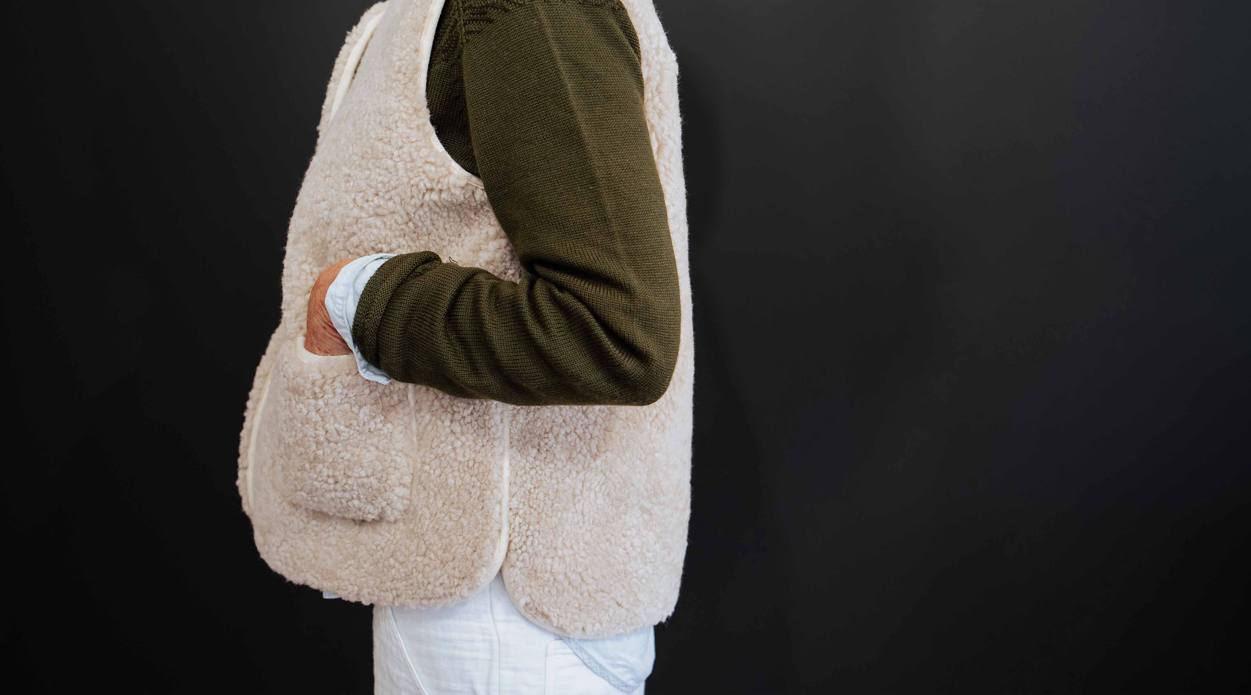 The Sheepskin Vest