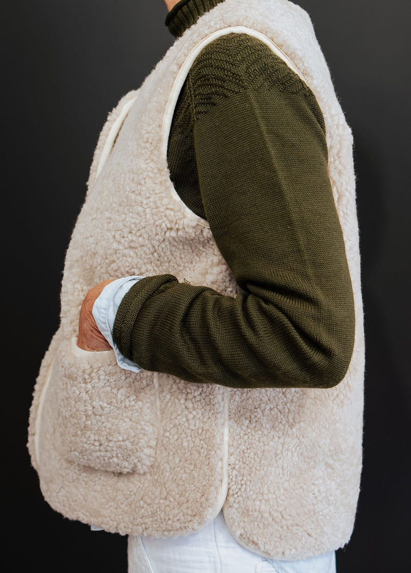 The Sheepskin Vest