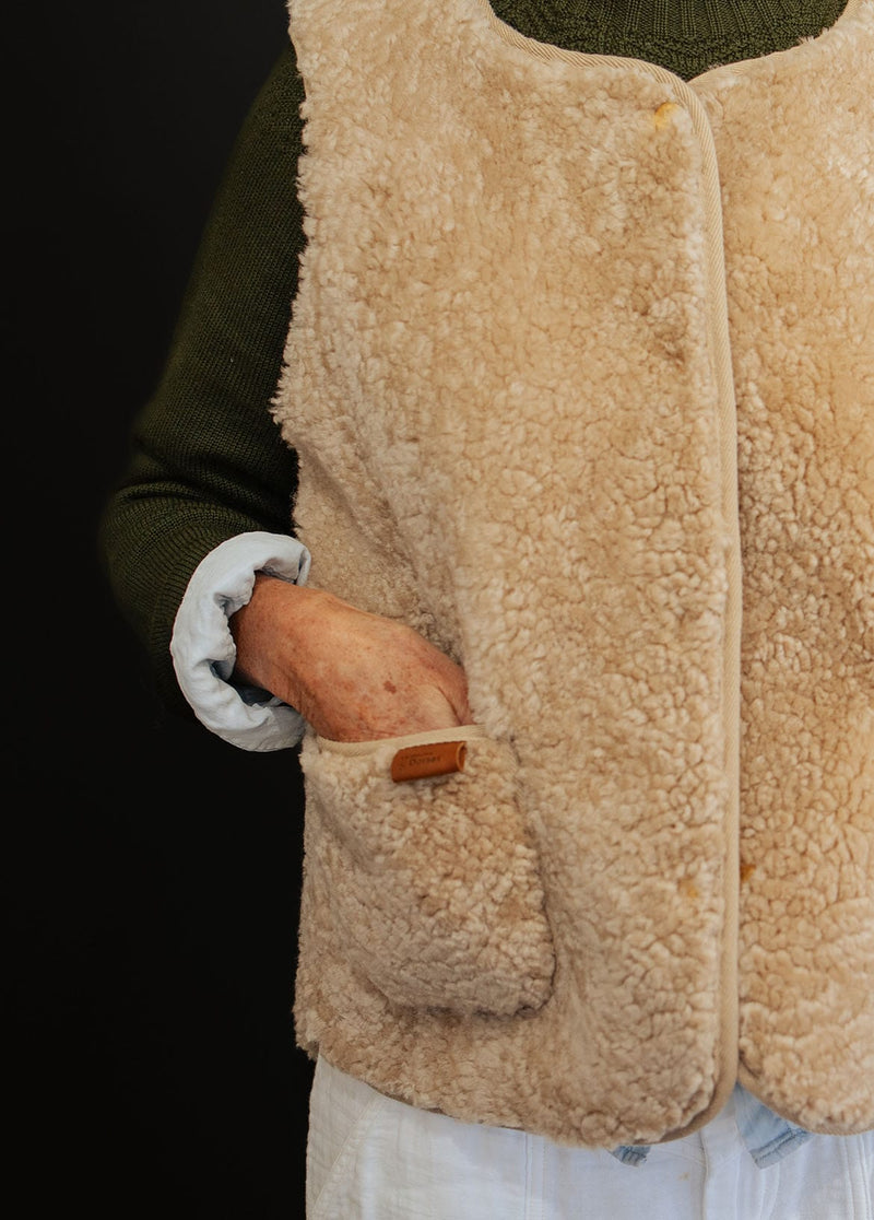 The Sheepskin Vest
