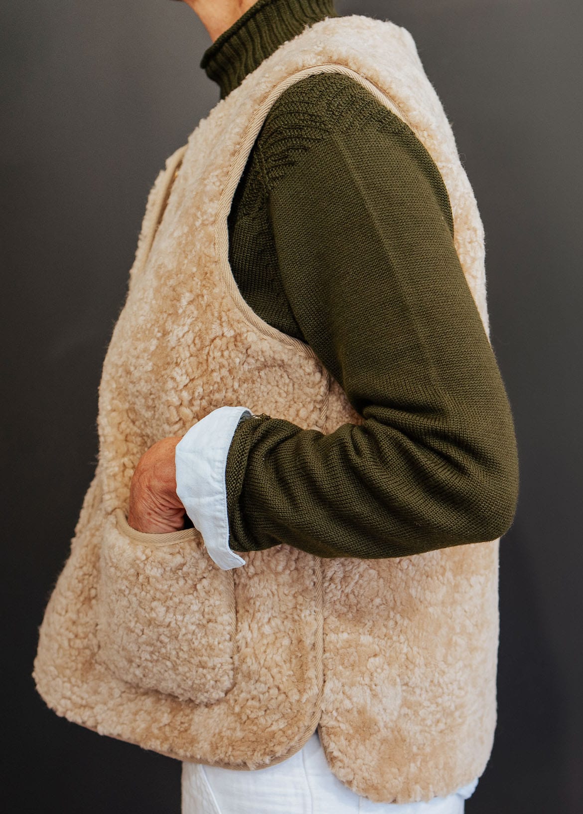 The Sheepskin Vest – Wilson & Dorset Australia