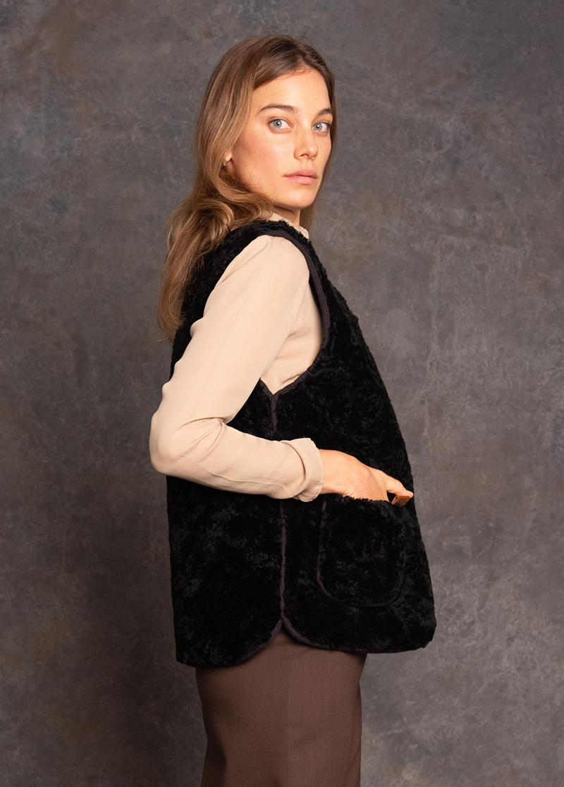 The Sheepskin Vest